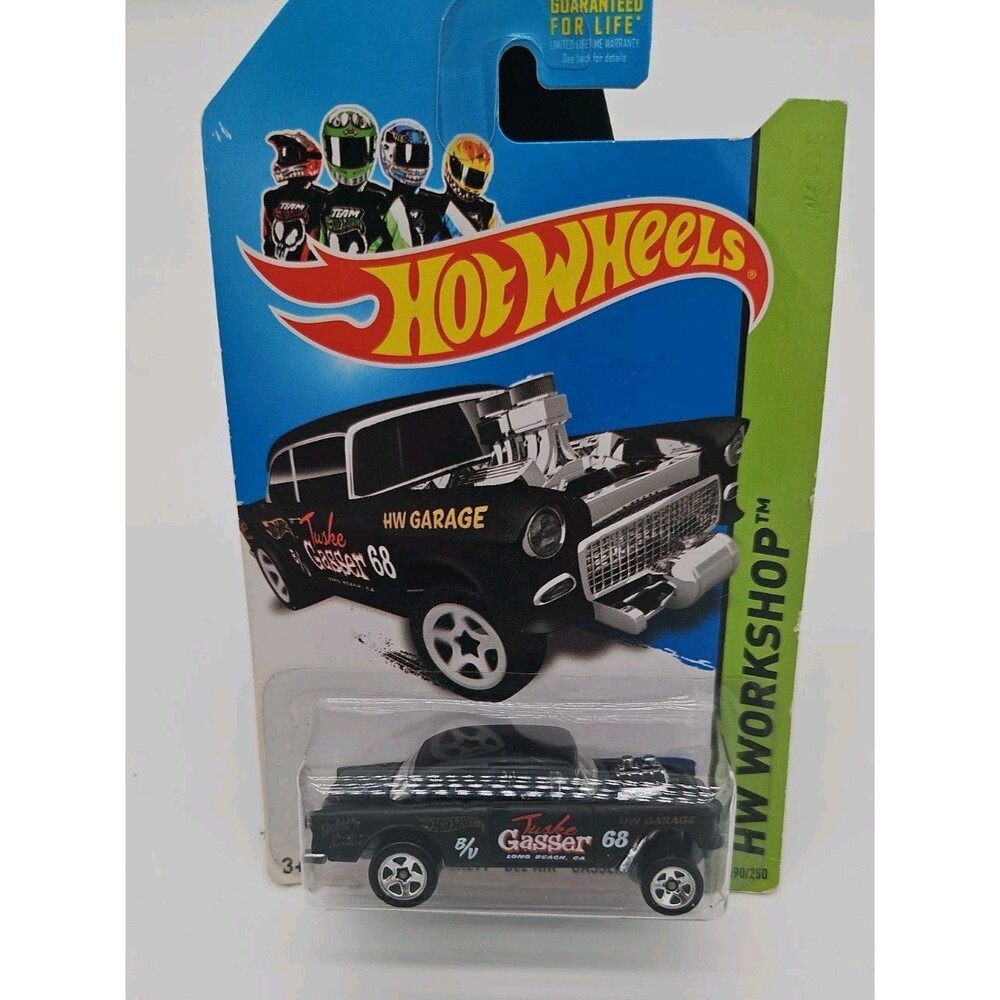 Hot Wheels HW Workshop '55 Chevy Bel Air Gasser 190/250 Black